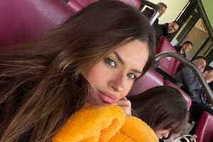 La China Suárez fue con sus hijos a ver el partido de Icardi y festejó la victoria: “Mi amor”