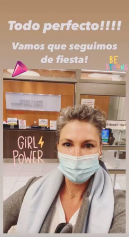 La actriz recibió grandes resultados. Fuente: Instagram