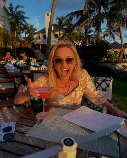 La actriz se toma la vida con humor