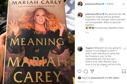 La actriz sostuvo que es fanática de Mariah Carey