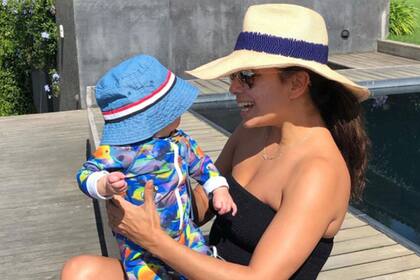 Eva Longoria y su adorado hijo