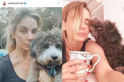 La actriz suele dedicarle posteos a su perro Coco por medio de sus redes sociales