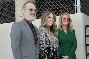 Rita Wilson recibió su estrella en el Paseo de la Fama y emocionó a Tom Hanks