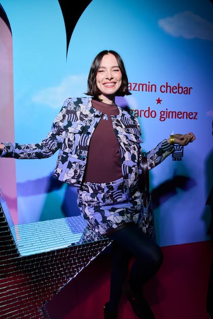 La actriz y diseñadora Agustina Papry Suásquita.