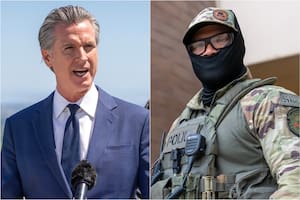 El ICE celebra revés judicial para Newsom por uso de máscaras