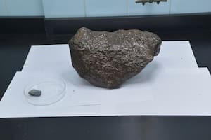 Un jubilado cordobés intentó ingresar al país, desde Chile, con un meteorito de más de 12 kilos de contrabando