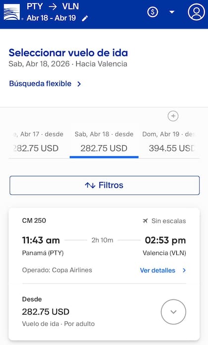 La aerolínea Copa Airlines ya habilitó los vuelos en su página web oficial