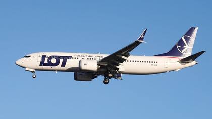 La aerolínea polaca LOT es una de las que seguirá usando el Boeing 737 MAX 8.