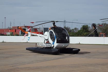 La aeronave accidentada