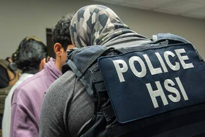 La agencia informó que el arresto fue realizado por su división en Los Ángeles
