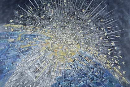 En el Museo de Arte Popular José Herández está la muestra "Las banderas de Juan Vallejo"