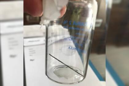 La aguja fue retirada por especialistas del Hospital Durand