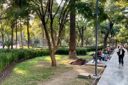 La Alameda Central es uno de los sitios más visitados por los turistas
