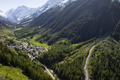 La aldea de Blatten en Loetschental, Suiza, el 18 de mayo del 2025