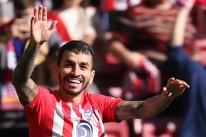 Doblete y "robo" de un Correa intratable que brilló en la paliza de Atlético de Madrid a Las Palmas