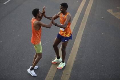 La alegría de Beyata Dibaba