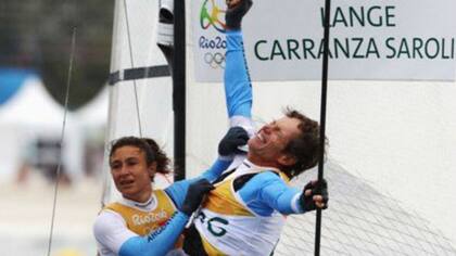 La alegría de Lange y Carranza