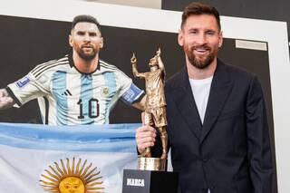 "No era consciente": Messi recibió un premio especial y se emocionó con un video