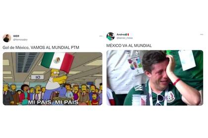 La alegría de los hinchas por la clasificación de México