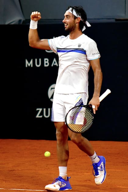 La alegría de Thiago Tirante en el ATP 500 de Río de Janeiro: venció a Cristian Garin y este miércoles se medirá con Fran Cerúndolo