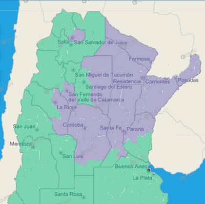 La alerta de humo emitida por el Servicio Meteorológico Nacional actualizada