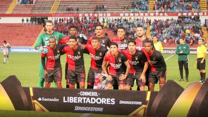 La alineacin de Melgar que le gan 1-0 a Emelec