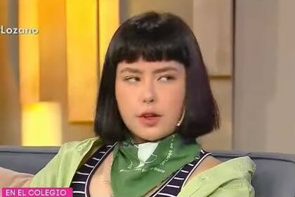 La alumna sancionada