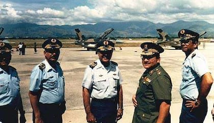 La AMV recibiendo los primeros F-16 en Venezuela