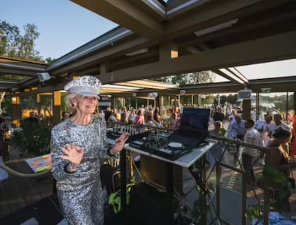 La anciana antes era cantante de jazz (Foto: AFP)