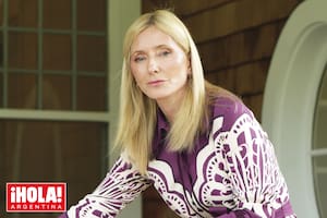 La anfitriona también estuvo acompañada por sus hijos, los príncipes Olympia, Achileas y Andreas.