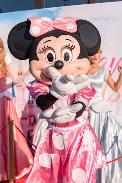 La animación contó con personajes de Disney.