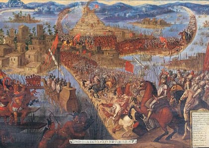 La antigua Tenochtitlán
