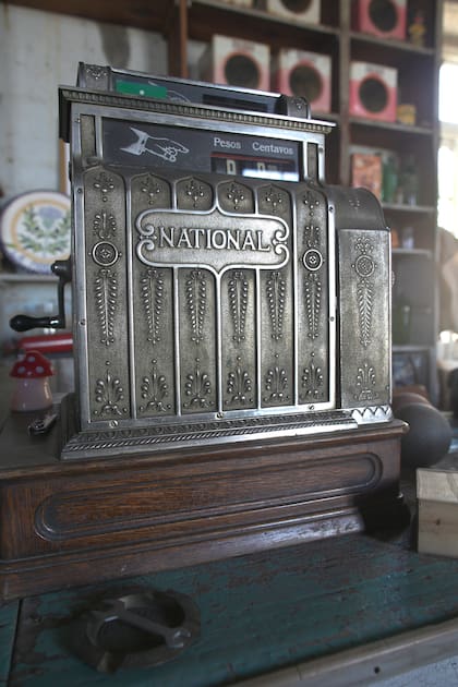 La antigua caja registradora de La Moderna.