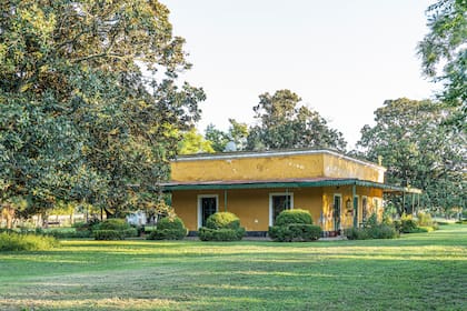 La antigua Casa del Administrador, propiedad de Anchorena.