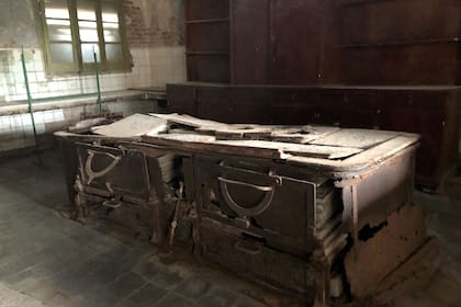 La antigua cocina del Gran Hotel Viena