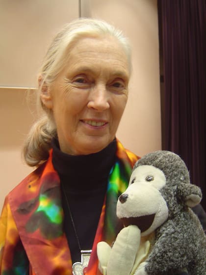 La antropóloga Jane Goodall