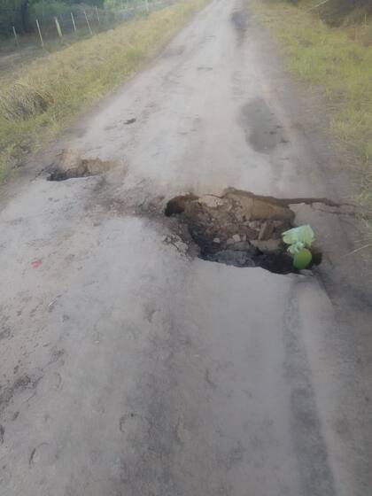 La apertura de la tierra en Chaco por la sequía