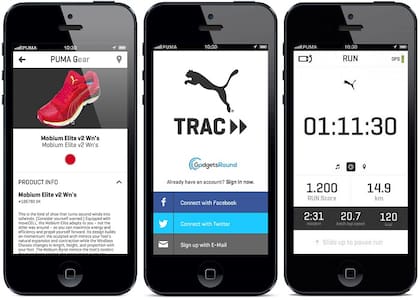 PUMA Trac, la app de PUMA