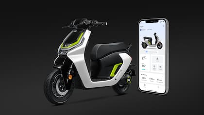 La aplicación permite geolocalizar al scooter, entre otras funciones