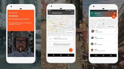 La aplicación Trusted Contacts permite compartir nuestra ubicación con amigos o familiares