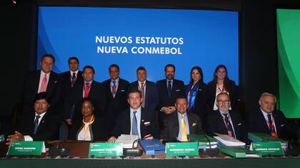 La aprobación de los nuevos estatutos de Conmebol