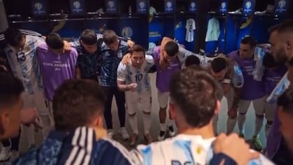 La arenga de Lionel Messi que se hizo viral