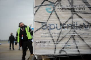 Hay 84 dosis de los lotes devueltos a Rusia que se registraron como aplicadas