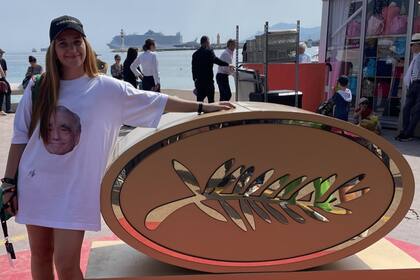 La argentina fue al Festival de Cannes con una remera de Scorsese y el director reaccionó