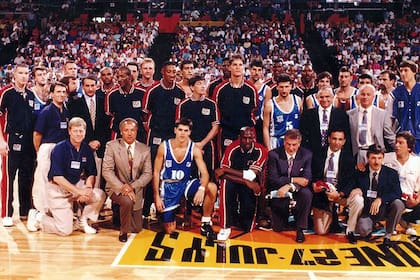 La Argentina se enfrentó al Dream Team en 1992, en el Preolimpico de Portland