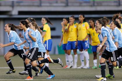 La Argentina sorprendió a Brasil