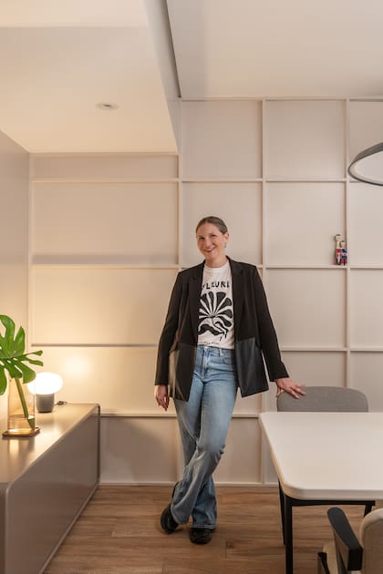 La arquitecta Lucía Guerberoff, a cargo del interiorismo