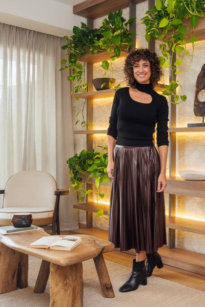 La arquitecta Sabrina Nerguizian, autora del espacio Sentirse en Casa