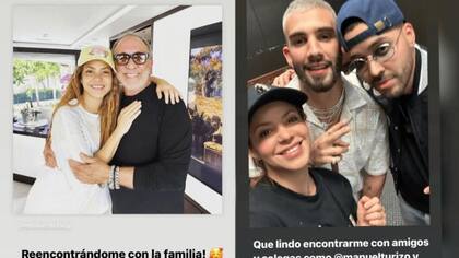 La artista compartió sus primeras imágenes en Miami, Estados Unidos
Foto: Instagram: @shakira