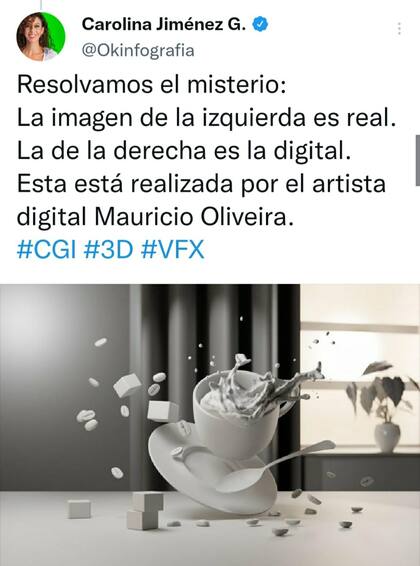 La artista digital explicó cuál era el secreto del reto que viralizó